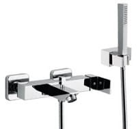 PABLOLUX Bateria wannowa z zestawem prysznicowym , chrom