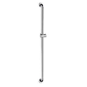 Poręcz natryskowa, prosta Ø32 z uchwytem na suwaku Inox błyszczący 