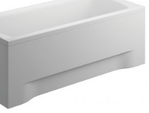 Obudowa akrylowa do wanny prostokątnej - front 190x58 cm , biały