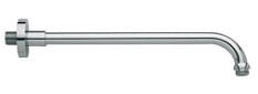 Ramię ścienne do deszczownicy okrągłej , 40 cm , chrom