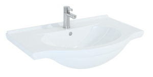 RIO Umywalka ceramiczna , meblowa 75 cm