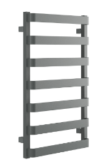 METEOR 85 Grzejnik łazienkowy 85x50 cm , szary metalik