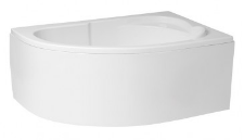 STANDARD Wanna narożna asymetryczna P 130x85 cm