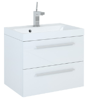 KWADRO PLUS Szafka podumywalkowa 60 cm , 2S , biała