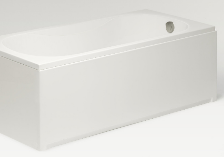 Obudowa czołowa do wanny , 180x56 cm , biała