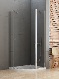 NEW SOLEO  kabina prysznicowa 120x85 cm asymetryczna