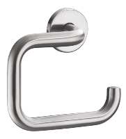 Wieszak „U” na papier toaletowy w rolce , Inox satynowy