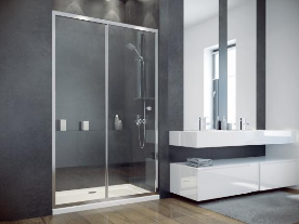BESCO Duo slide drzwi prysznicowe 130
