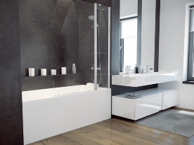 BESCO Avis parawan nawannowy 120 P/L dwuskrzydłowy