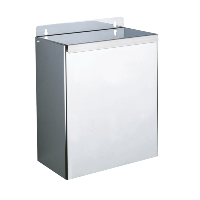 Pojemnik na odpady papierowe , z pokrywą ,13 l , błyszczący