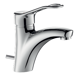 SECURITHERM Bateria do umywalki z regulatorem ciśnienia EP L.135mm , uchwyt ażur 