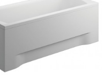 Obudowa akrylowa do wanny prostokątnej - bok 90x58 cm , biała