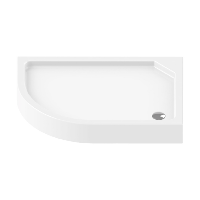 New Maxima  Brodzik zintegrowany  P  100x80 cm asymetryczny